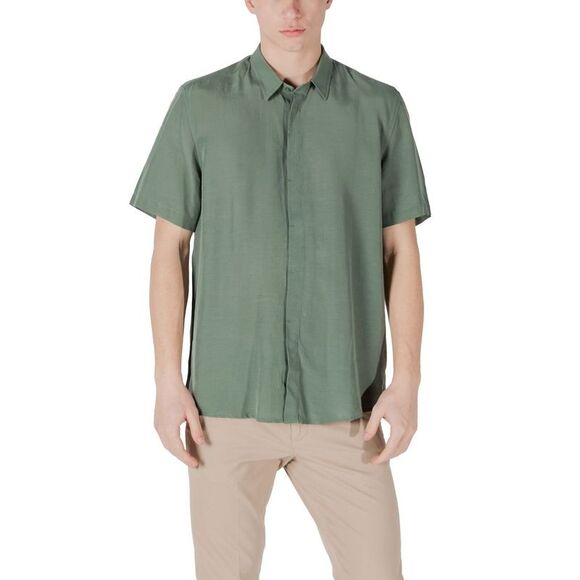 Antony Morato Bicolor Lyocell Shortsleeve Men's Shirt